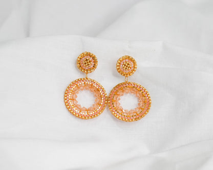 Valeria Earrings - Love of Beads Jewelry 