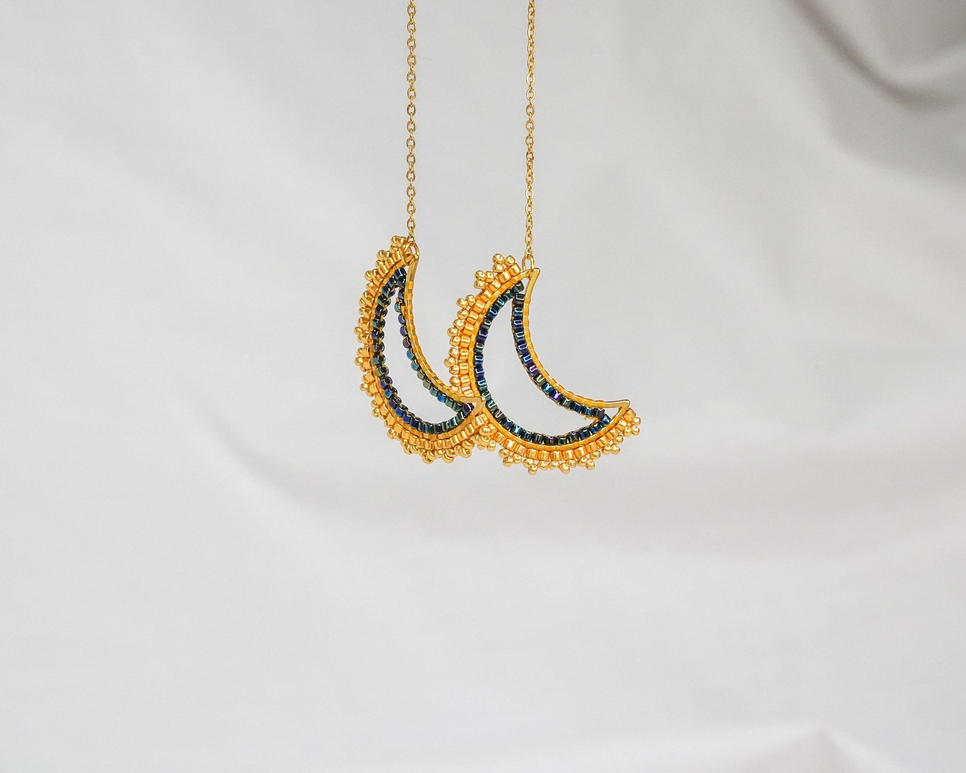 Luna Earrings - Love of Beads Jewelry 