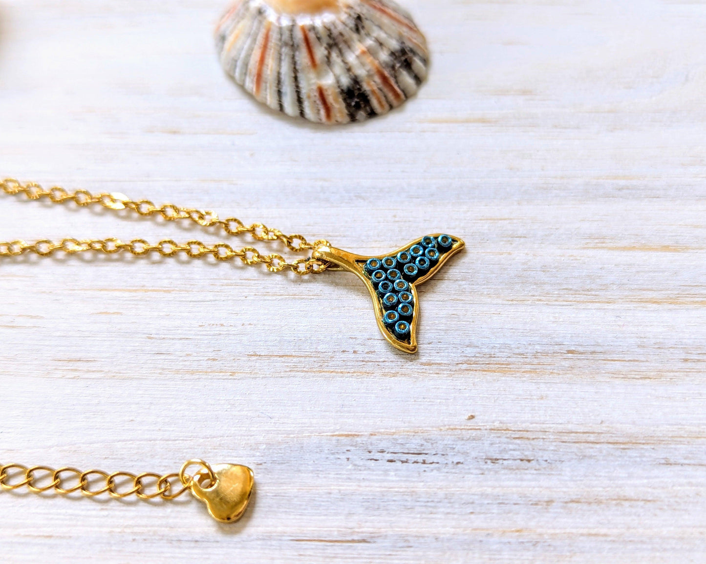 Whale Necklace - Love of Beads Jewelry 