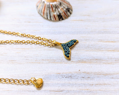 Whale Necklace - Love of Beads Jewelry 