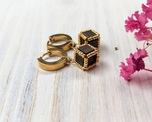 Ela Earrings - Love of Beads Jewelry 