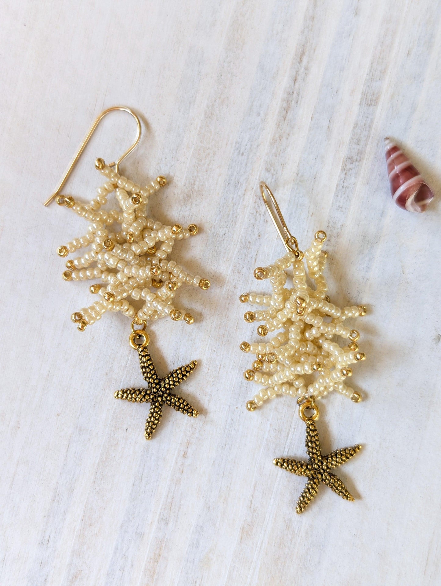 Coral Earrings