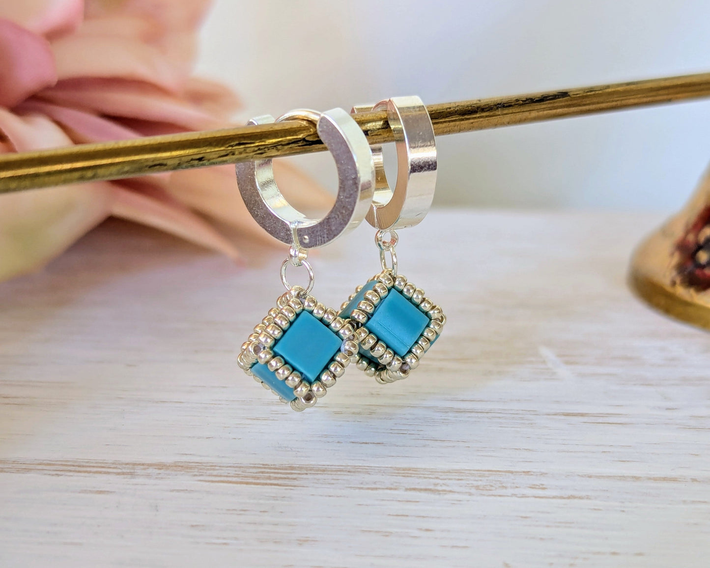 Ela Earrings - Silver