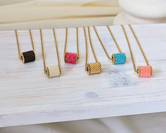Channel Necklace